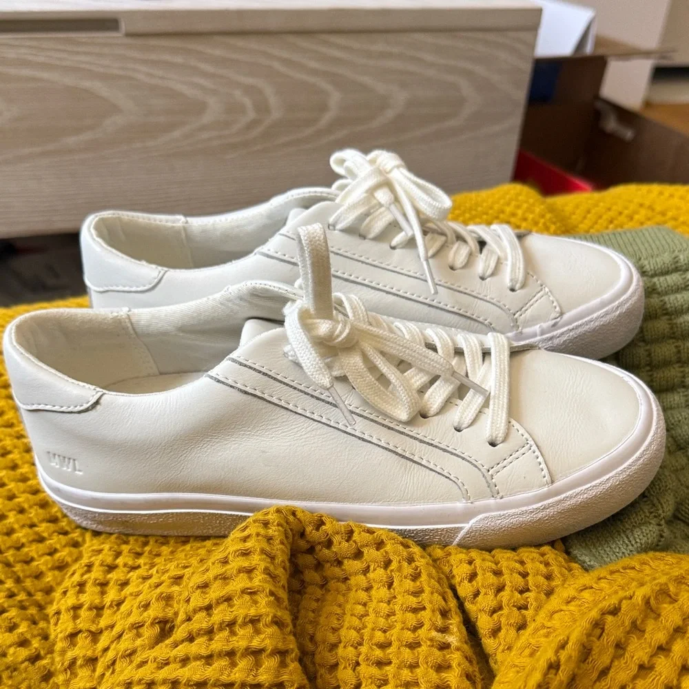 Madewell Cream Women's Sneakers - Picture 3 of 5